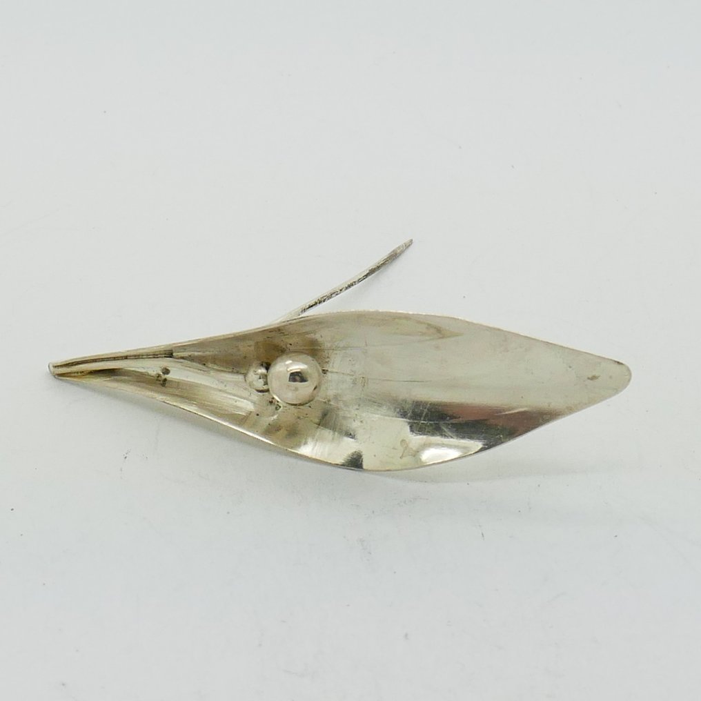 沒有保留價 - 胸針 銀 - Ab Elsbri - 1959 #1.0