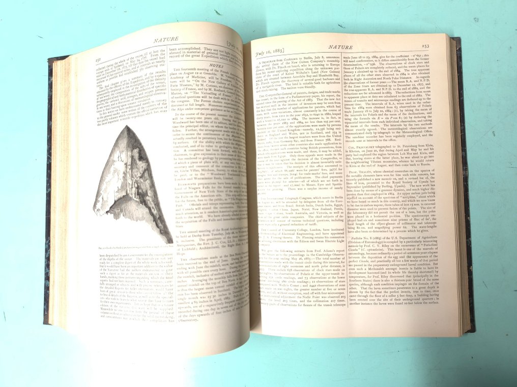 Multiple - Revues Nature A Weekly Illustrated Journal  of Science - 1883-1885 #1.0