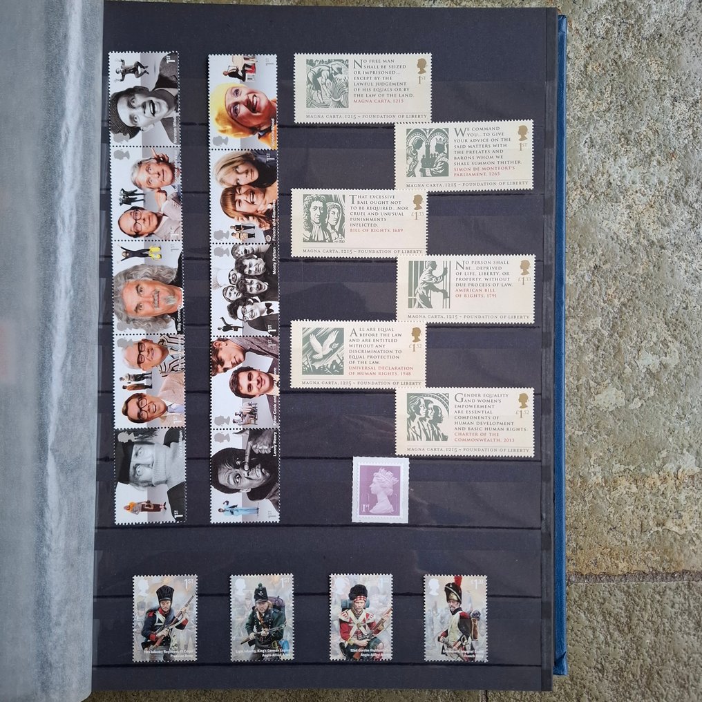 大不列顛 2015 - 英国收藏/年度集未使用品邮票，面值240.00英镑。 #4.3