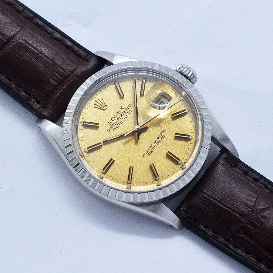 Rolex - Oyster Datejust "Linen Dial" - Ref. 16030 - 男士 - 1980-1989  #4.3