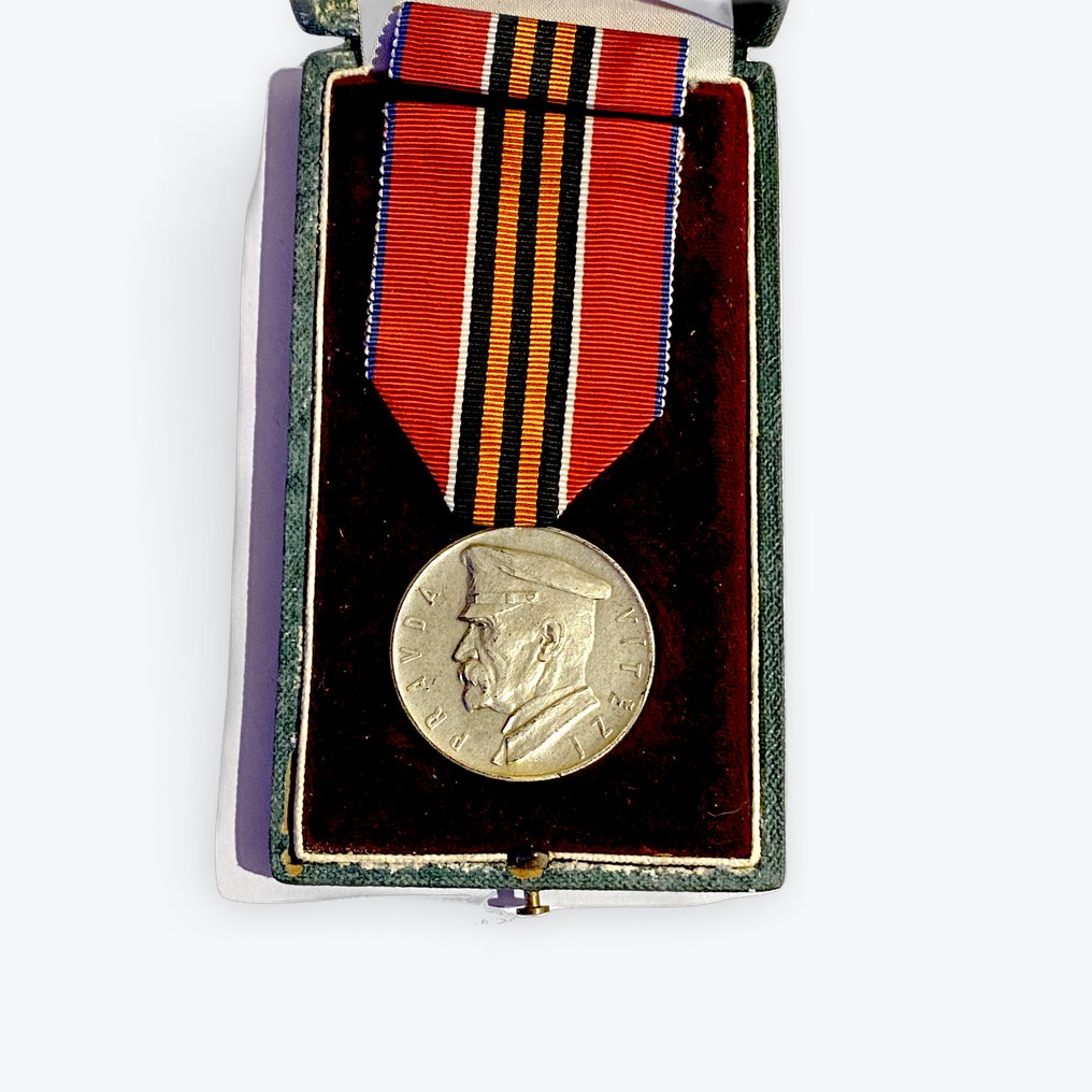 Τσεχοσλοβακία - Στρατιωτικό μετάλλιο - Τελετουργικό μετάλλιο του Zborov #1.0