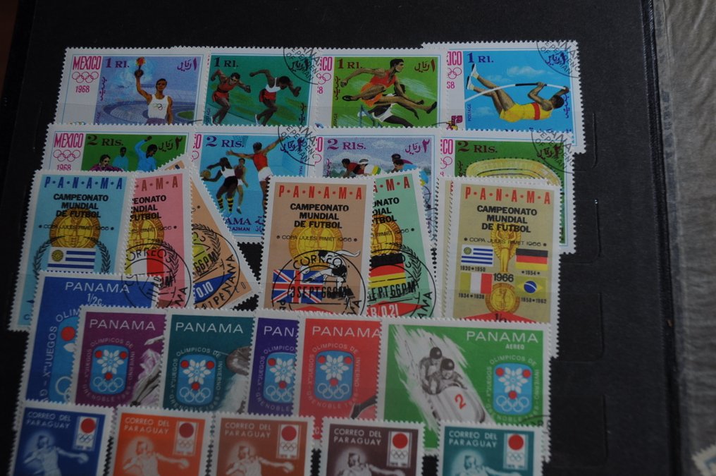 Thematic  - Collection with various themes, series, countries and more in stock books #4.3