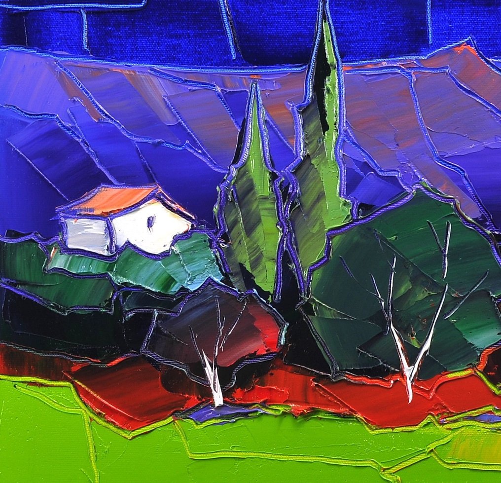 Caroline Mandrafina - Pfleger " Sainte-victoire " #1.0