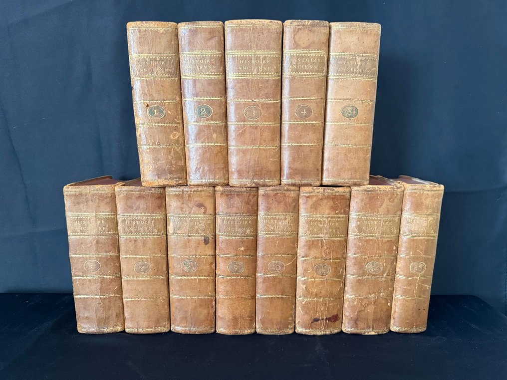 M. Rollin - Histoire Ancienne — 13 Tomes Complets - 1747-1753 #1.0