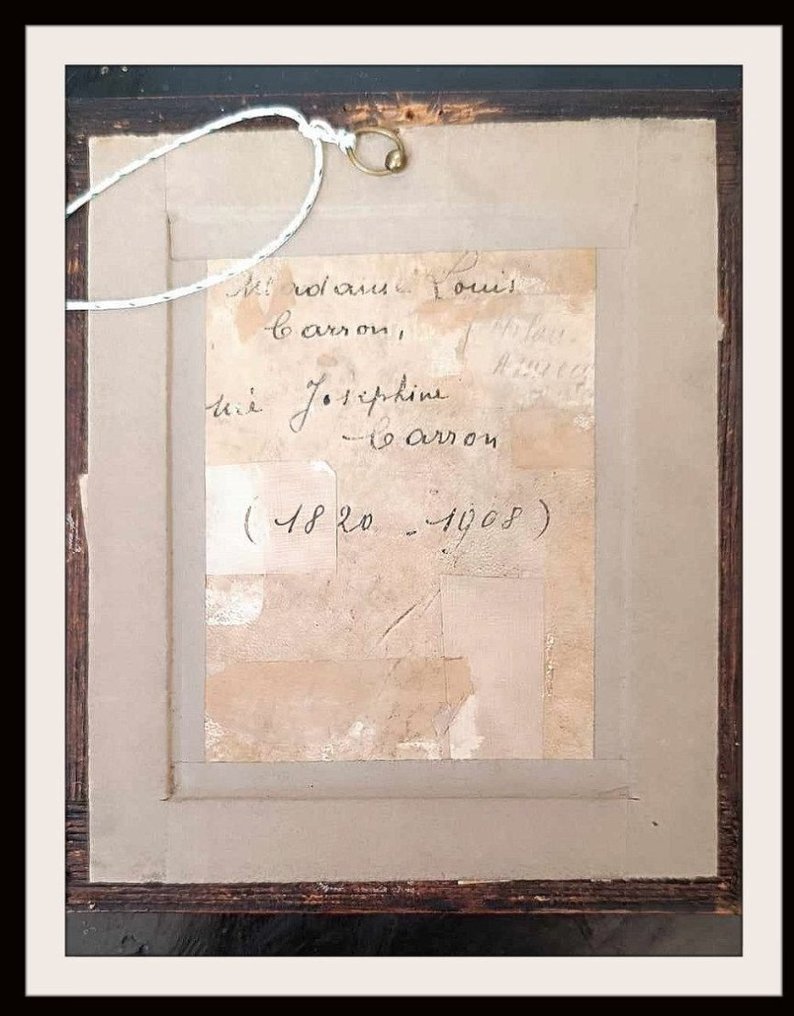 Giuseppe Croff - Giuseppe Croff - Skulptur, Buste représentant Joséphine Carron - 65 cm - hvid marmor #3.2