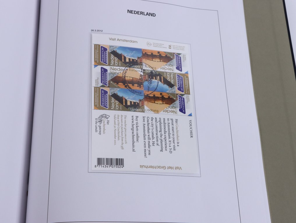 Olanda 2002/2012 - Colecție modernă de timbre poștale ștampilate în album Davo. #3.2