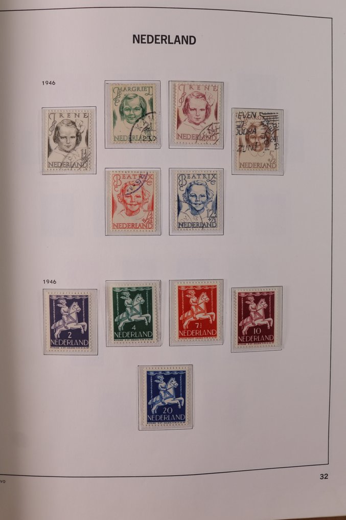荷兰 1945/2007 - 一批包括4本Davo标准和2本Davo豪华预印册的合集 #1.0