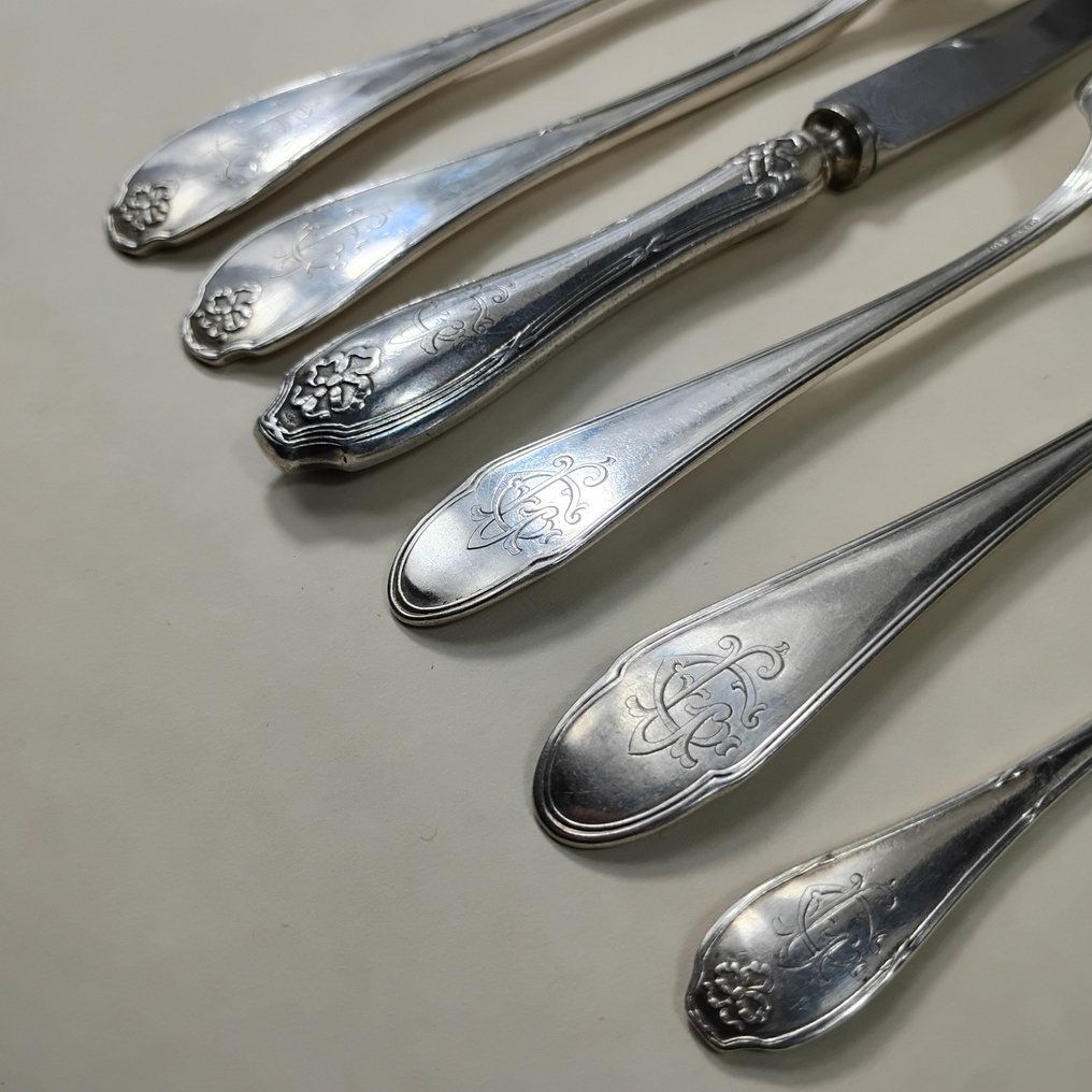 WISKEMANN - Σερβίτσιο τραπεζιού για 12 (82) - Λευκό μέταλλο #2.1