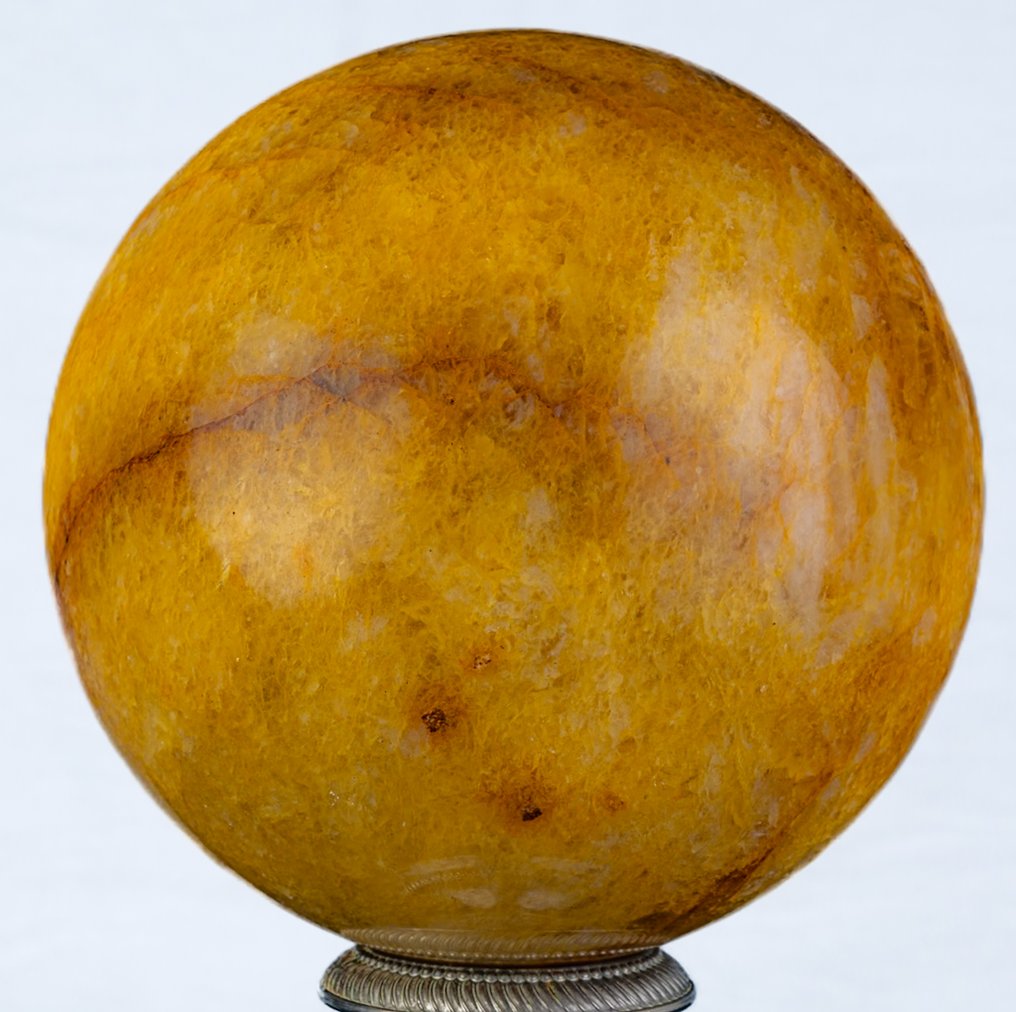 精良的金色治愈者球体 水晶 - 高度: 14.7 cm - 闊度: 14.7 cm- 4746 g #3.2