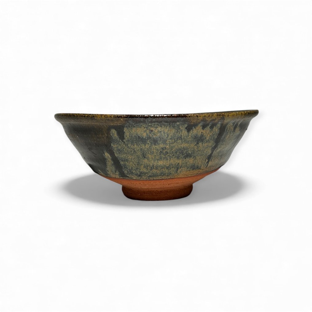 茶道碗(Chawan)配有Yōhen釉效果 - 瓷 - 日本 - Shōwa period (1926-1989) #1.0