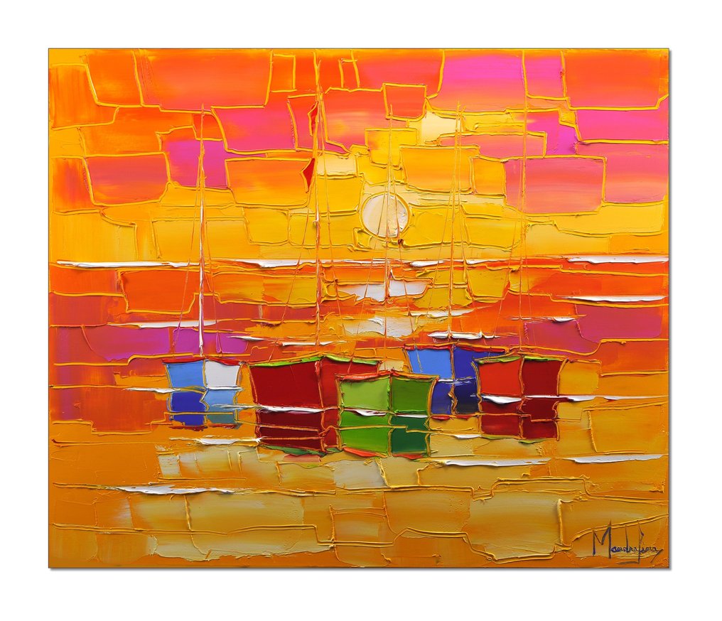 Caroline Mandrafina - Pfleger " Soleil couchant " #1.0