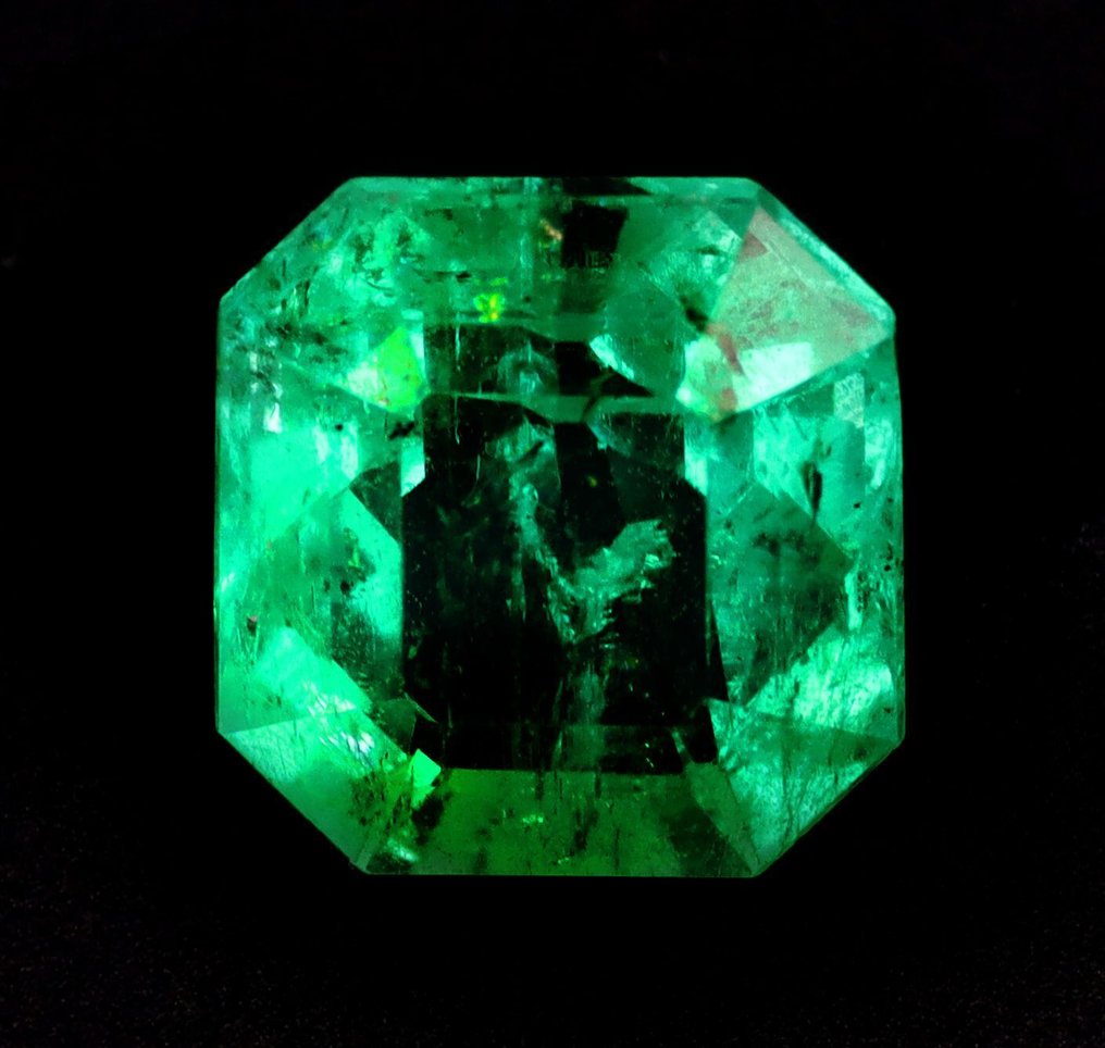 1 pcs  Smeraldo  - 1.66 ct - International Gemological Institute (IGI) #2.1