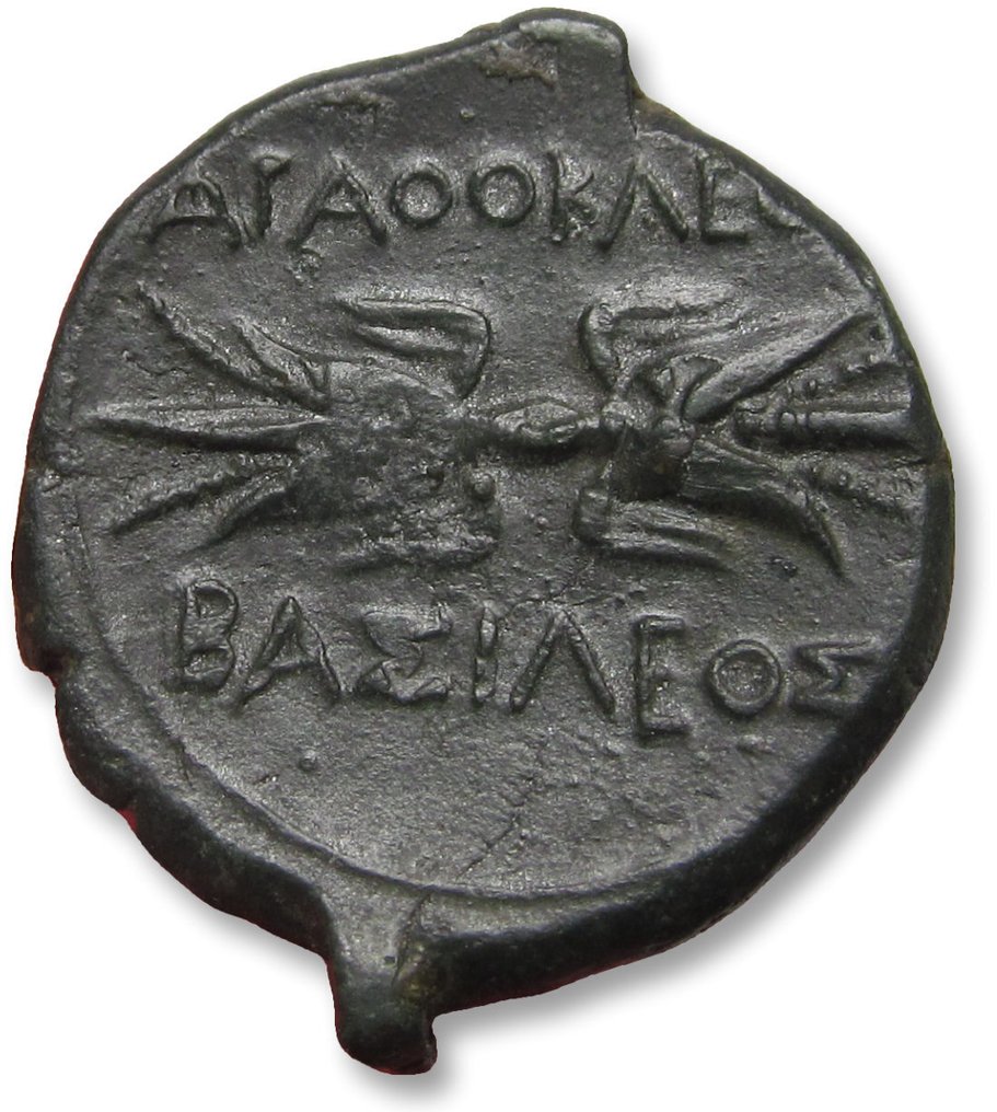 Sicilia, Syracuse. Agathocles (317-289 î.Hr.). Litra circa 295 B.C.- great quality coin for this issue - #1.0