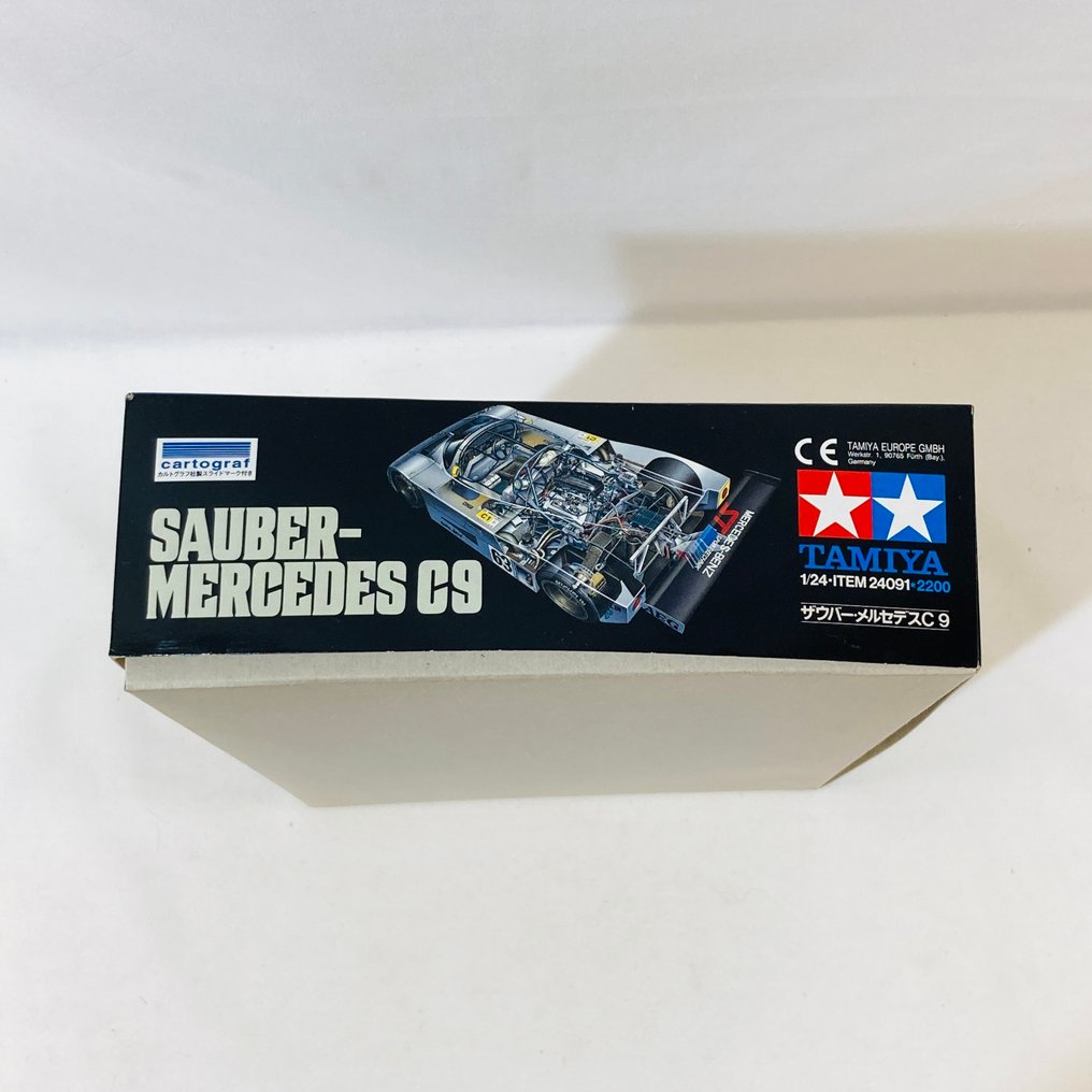 Tamiya 1:24 - 模型工具 - Sauber-Mercedes C9 - 24091 复古1990年代 Silver Arrow #4.3