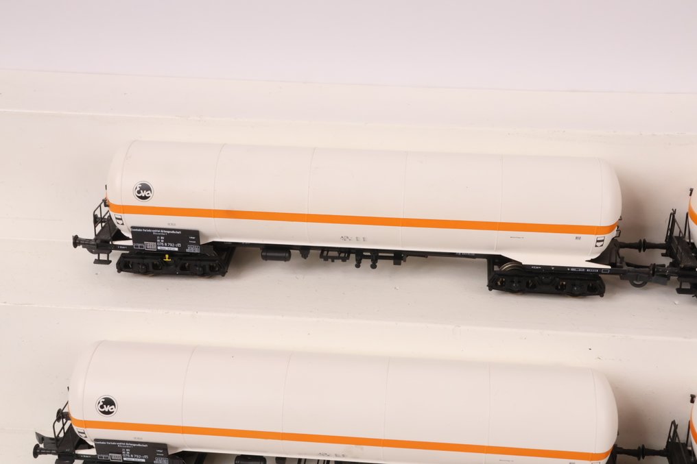 Roco H0 - Modeltog godsvogn (6) - Zes tankvogne - DB #2.1