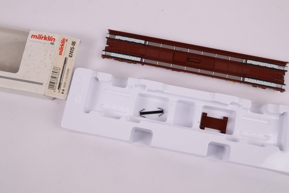 Märklin H0 - 47471/47415-05/47416-06 - Model train freight carriage (4) - Four Rola's - DB #2.1