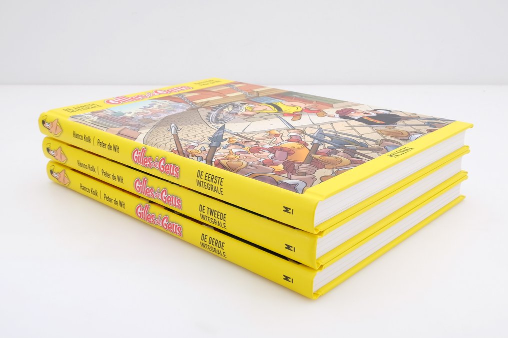 Gilles de geus 1 t/m 3 - Complete reeks HC Integraal - 3 Album - Ensipainos - 2020/2021 #2.1