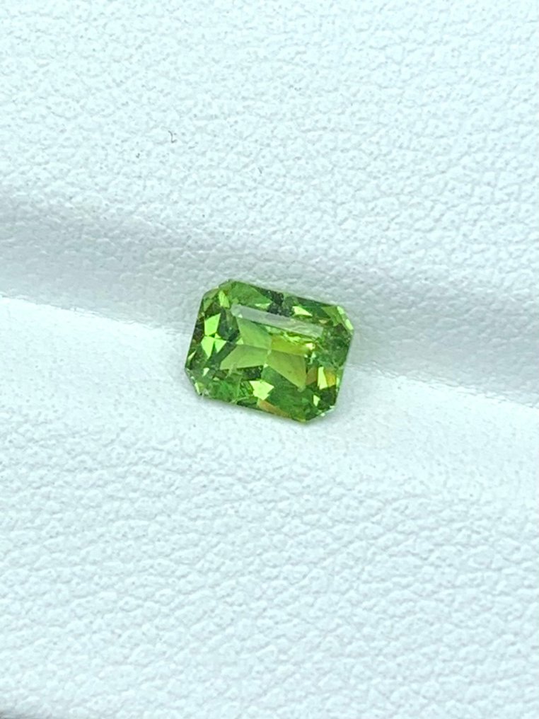 没有保留价 - 1 pcs  绿色 翠榴石  - 0.87 ct - 国际有色宝石协会（ICA GemLab） - 精确切割 #3.2