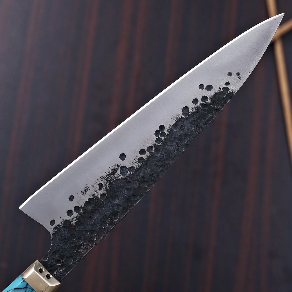 Sam Knives Handcrafted Chef’s Knife - 餐刀 - 钢, 树脂 - A119 #3.2
