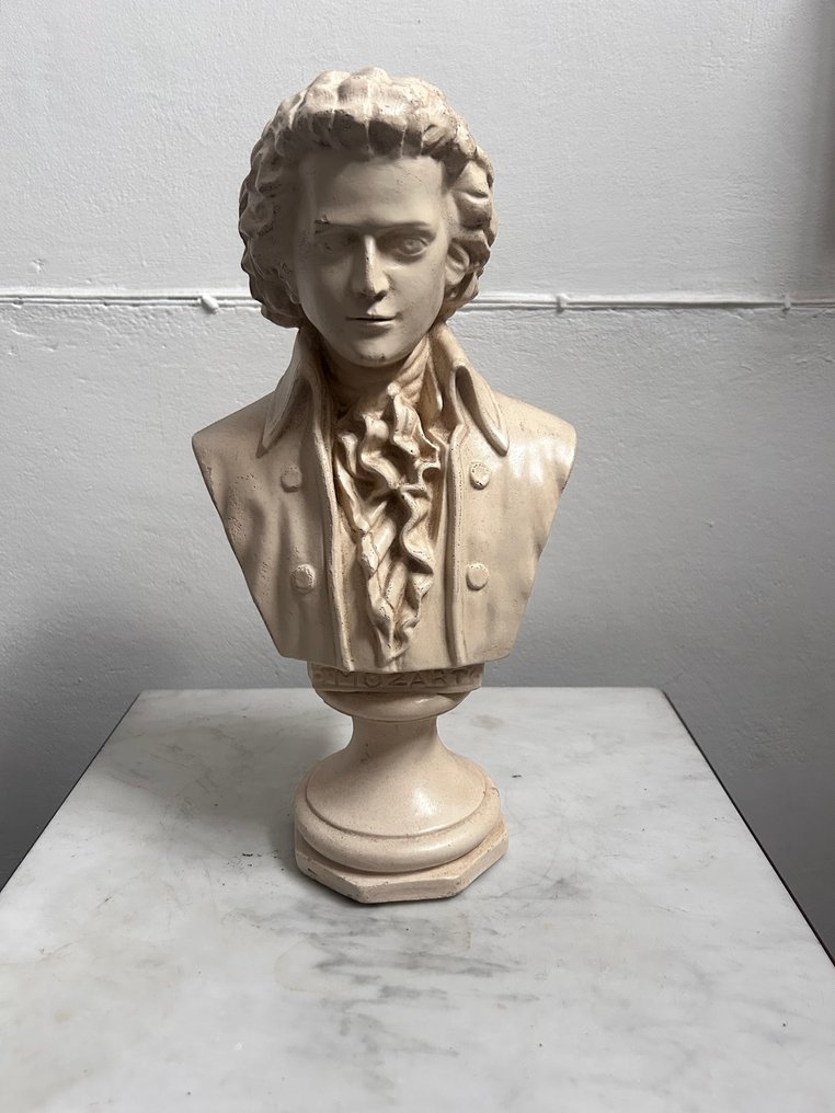 Κεφάλι φιγούρας - Bust of Wolfgang Amadeus Mozart - Γύψος #1.0