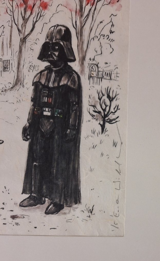 Emma Wildfang - Darth Vader "Tribute series Tokyo Pop Icons"- Icons Reimagined "Banksy" #3.2