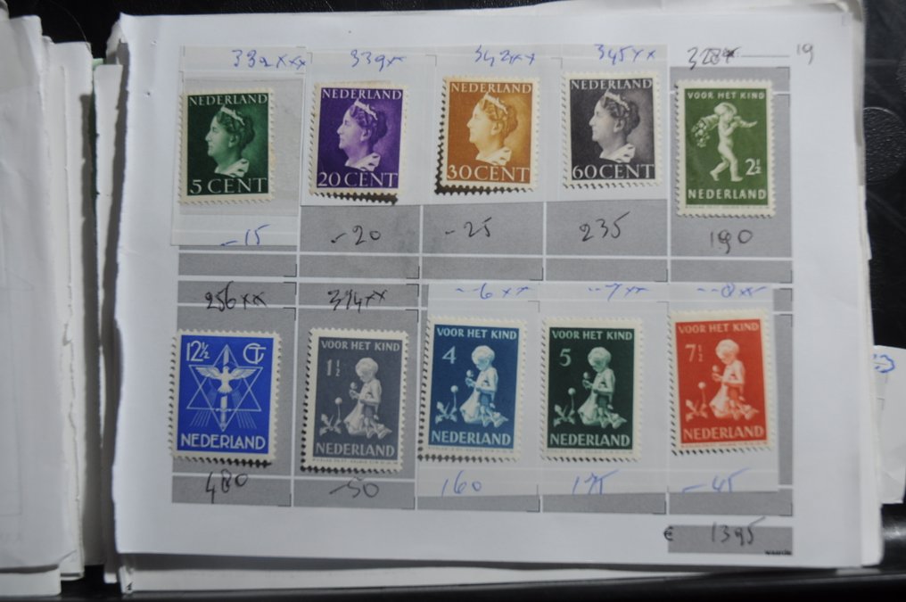 Ολλανδία  - Πολλές συλλογές παιδικών σειρών, γραμματόσημα, Konijnburg, καλοκαιρινά γραμματόσημα, #1.0