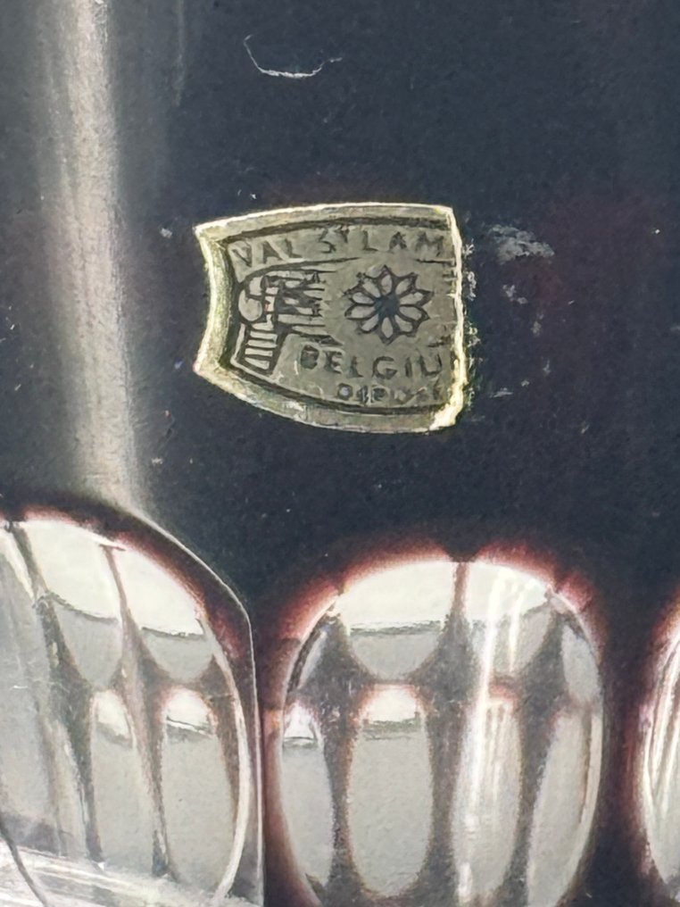 Val Saint Lambert - Vase  - Crystal - Vase prune VSL #3.2