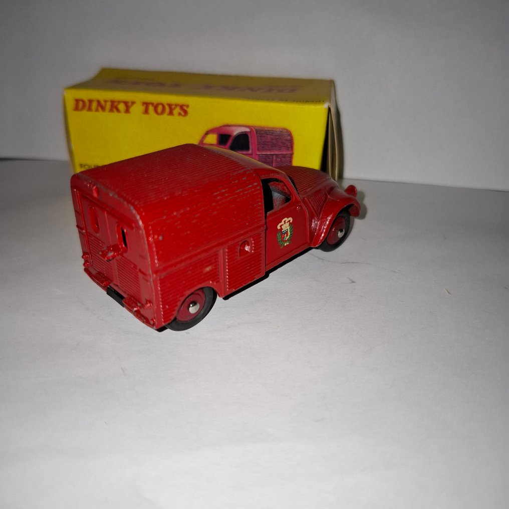 Dinky Toys 1:43 - Βαν μοντελισμού - Citroën 2CV Fourgonnette - Αργότερα Repro Box #4.3