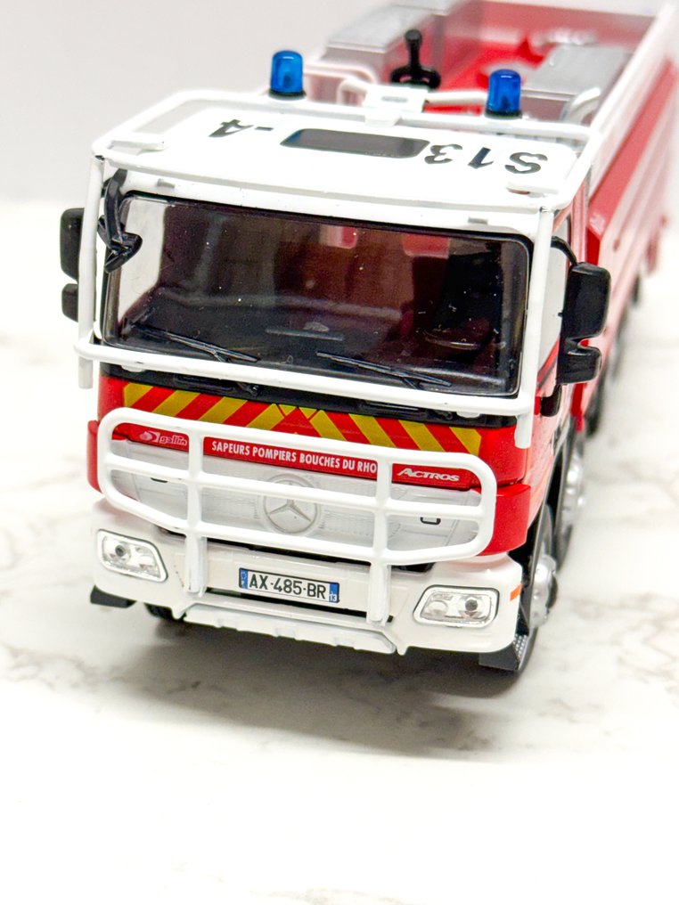 Hachette, Altaya 1:43 - Modelbil - Mercedes Actros Fire Truck #1.0