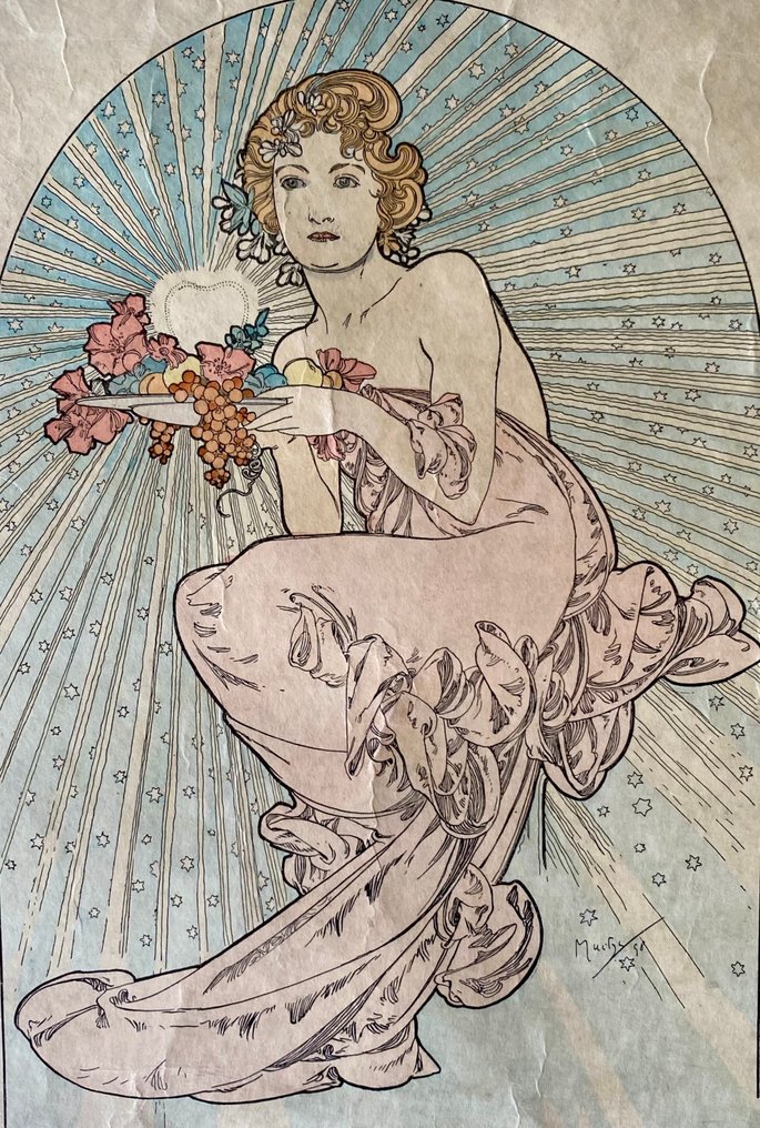 Alfons Mucha (1860-1939) - L’aurore #1.0