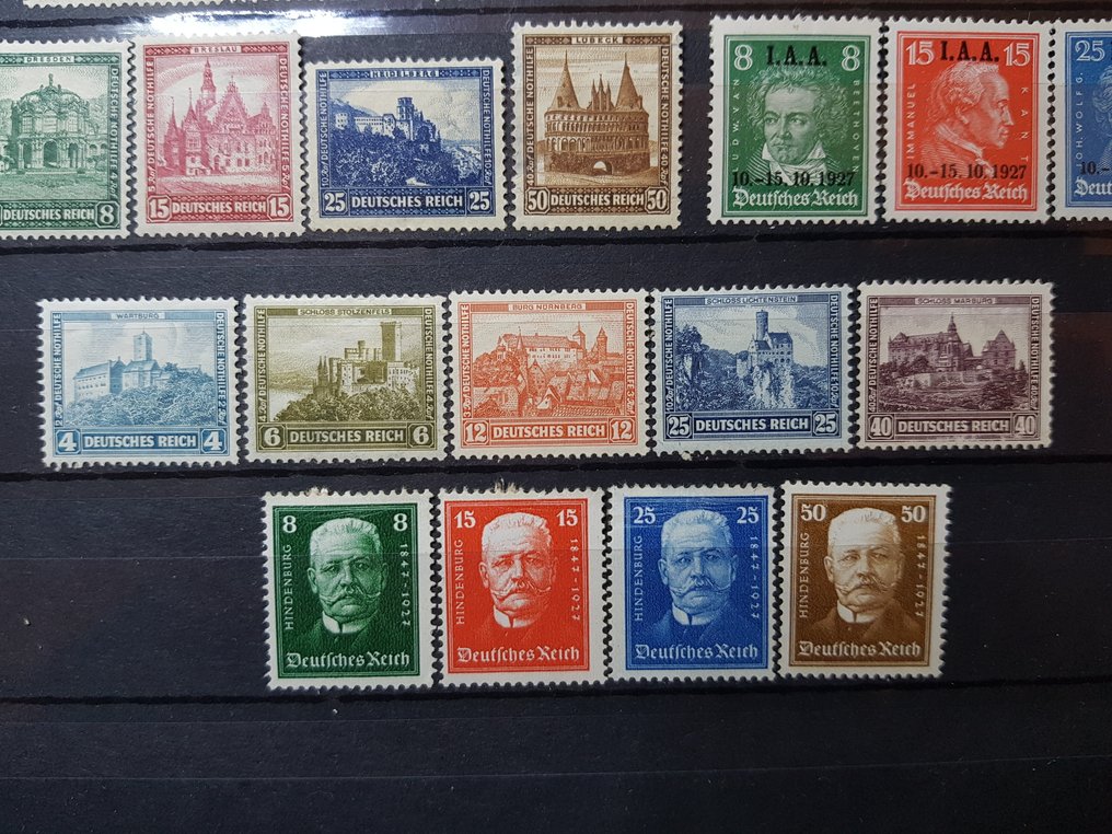 Imperiu German 1927/1932 - Partide de timbre neutilizate. #3.2