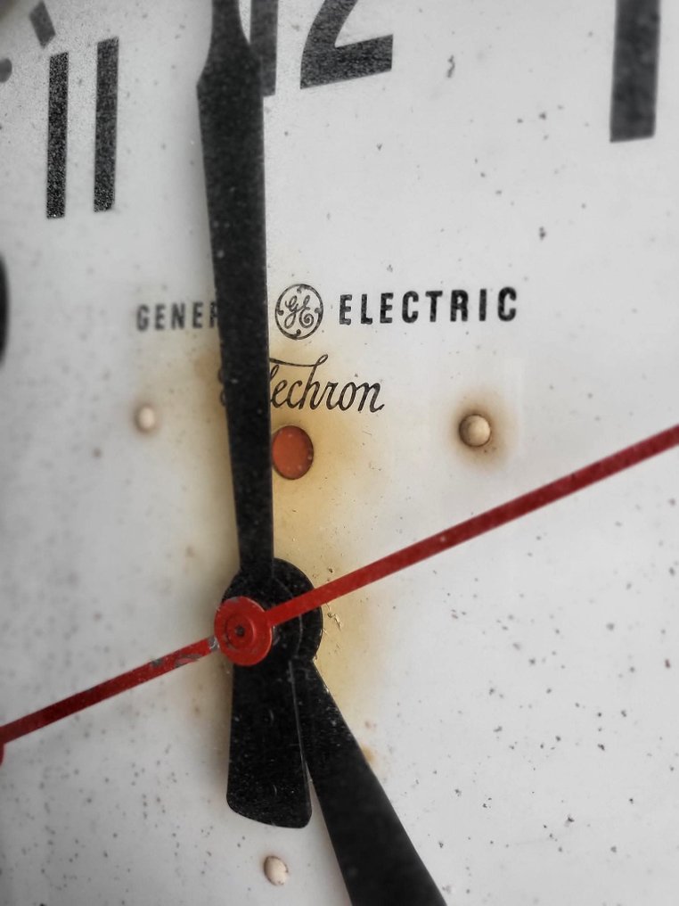 Telechron, 画钟 - General électric -  Industrial 人造树胶 - 1940-1950 - 通用电气时钟 #1.0