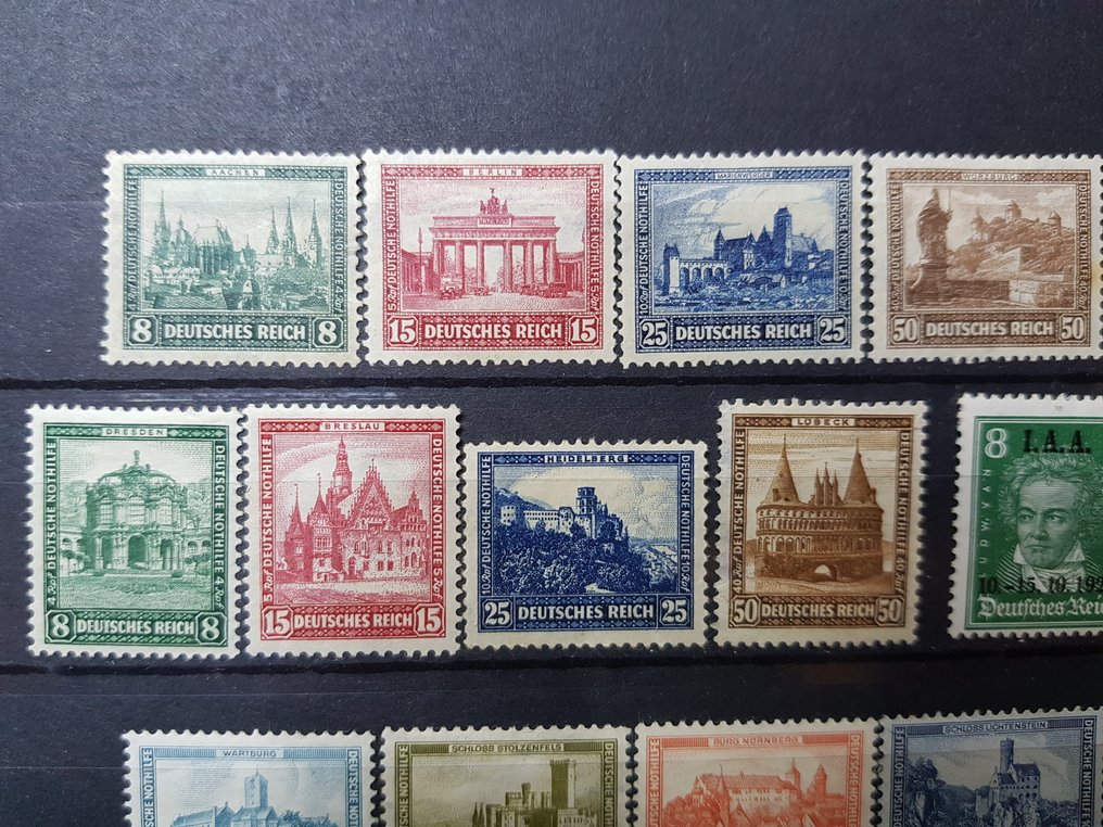 Imperiu German 1927/1932 - Partide de timbre neutilizate. #1.0