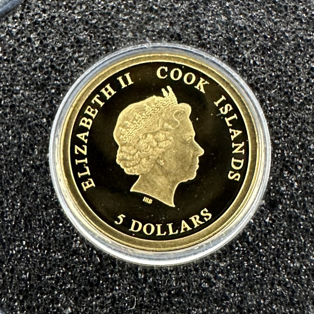 Cook-szigetek. 5 Dollars 2018 'Centenary of World War I' Proof  (Nincs minimálár) #1.0