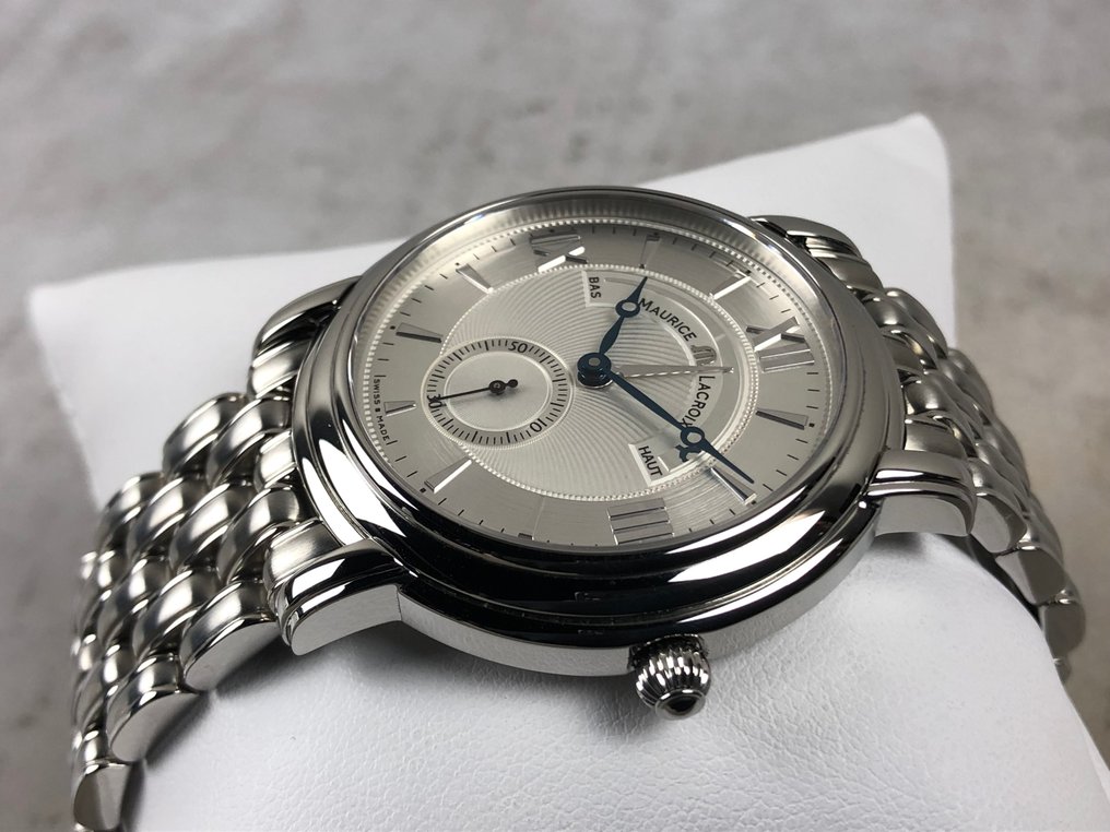 Maurice Lacroix - Masterpiece Reserve de Marche Small Second Manual - MP7098.SS002.110 - Herre - 2010-2020  #3.2