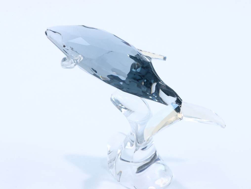 Statuetă - Swarovski - Jonge walvis (Boxed) - Cristal #2.1