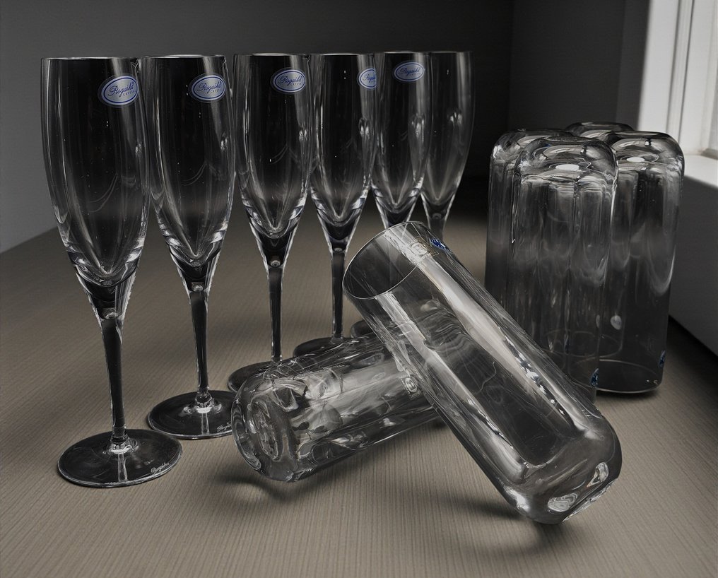 Ragaska - Zestaw szklanek (12) - Kryształ #1.0