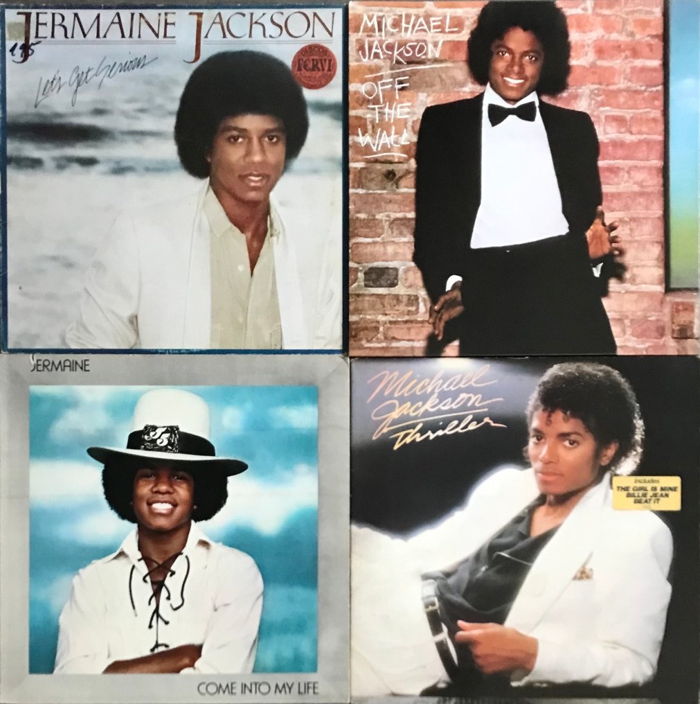Michael Jackson & Related - 4 x Albums + 3 x 7" Single - 多个标题 - 黑胶唱片 - 1973 #1.0