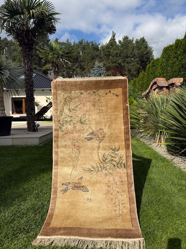 Kinas silke på silke! - Tæppe - 135 cm - 60 cm #1.0