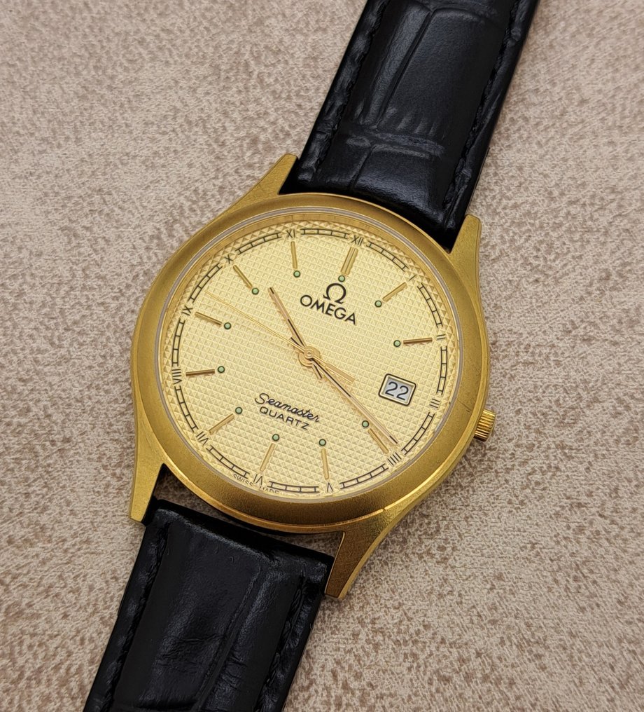Omega - Seamaster - χωρίς τιμή ασφαλείας - 1425 Golden Dial Swiss Made - Άνδρες - 1990-1999  #1.0