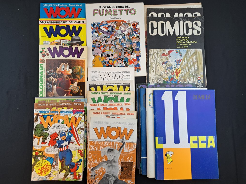 Wow Comics e Il Grande Libro del Fumetto - 26 Comic - 1970/1981 #1.0