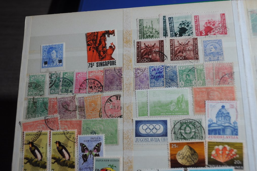 World  - Search party with various countries in stock books (220 photos) #4.3