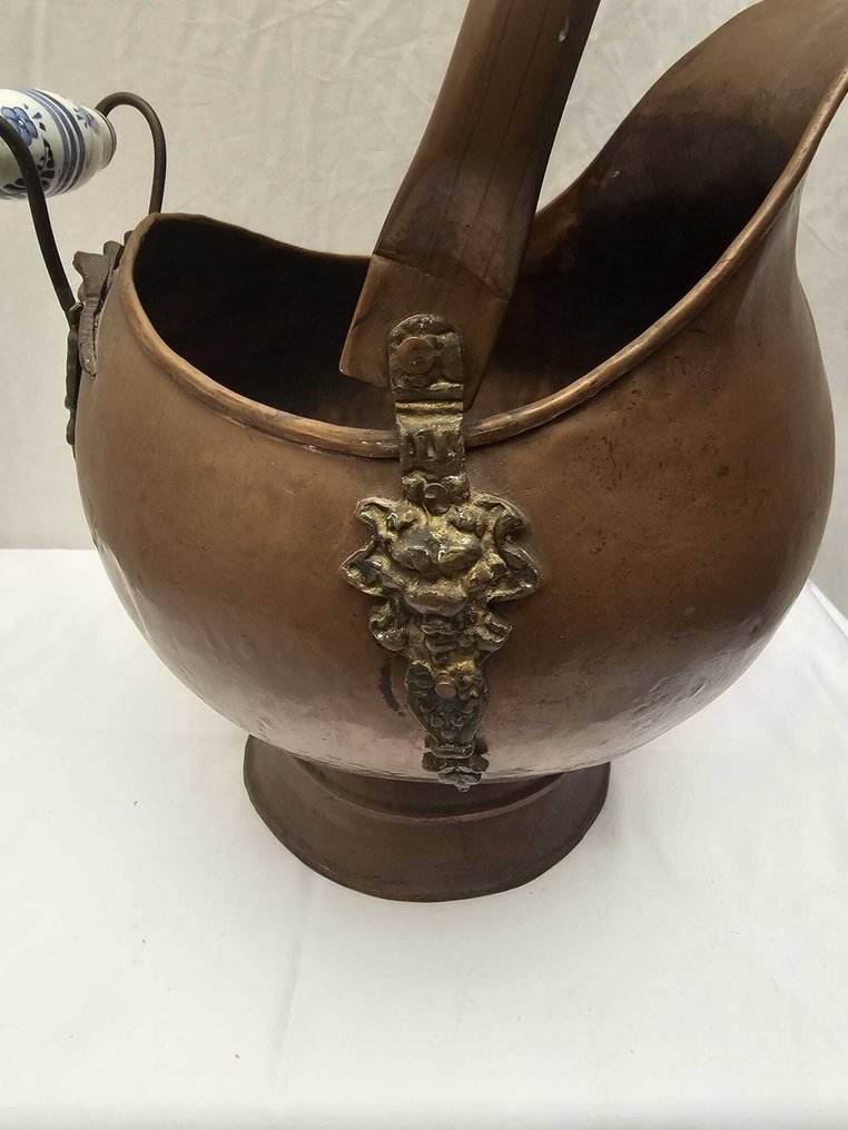  Recipiente - Rame - 1910-1920 - Antiek Hollandse Koperen  #3.2