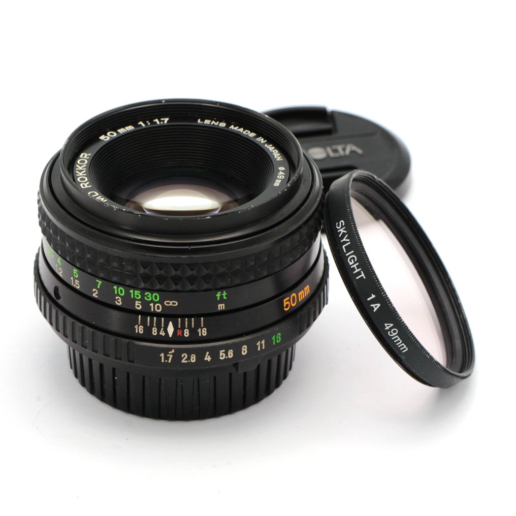 Minolta MD Rokkor 1,7/50mm | 针孔相机 #1.0