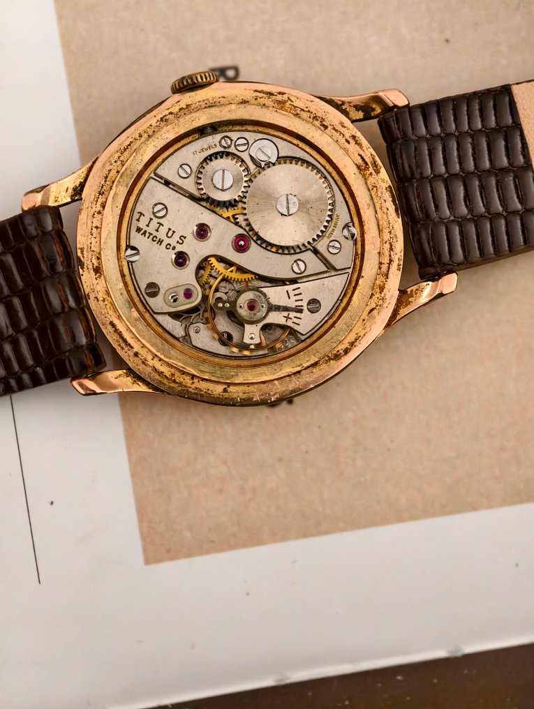 titus - mod.2000 honeycomb dial - Bez ceny minimalnej
 - Mężczyzna - 1950-1959  #4.3