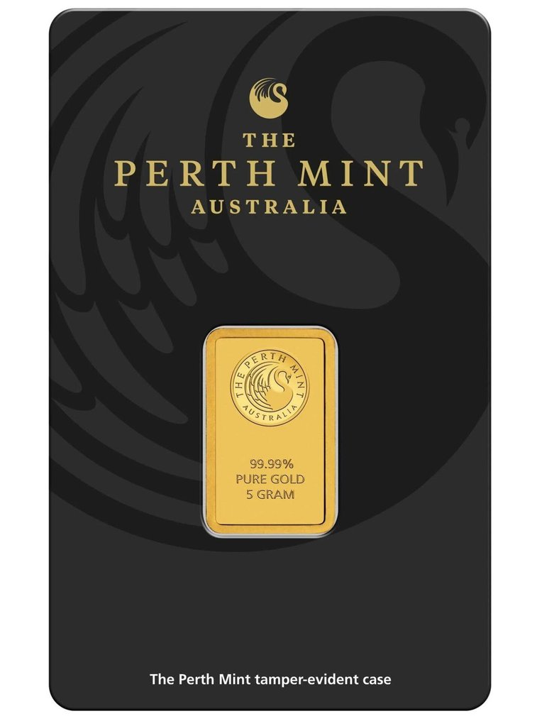 5 grammi - Oro .999 - The Perth Mint - Sigillato e con certificato #1.0