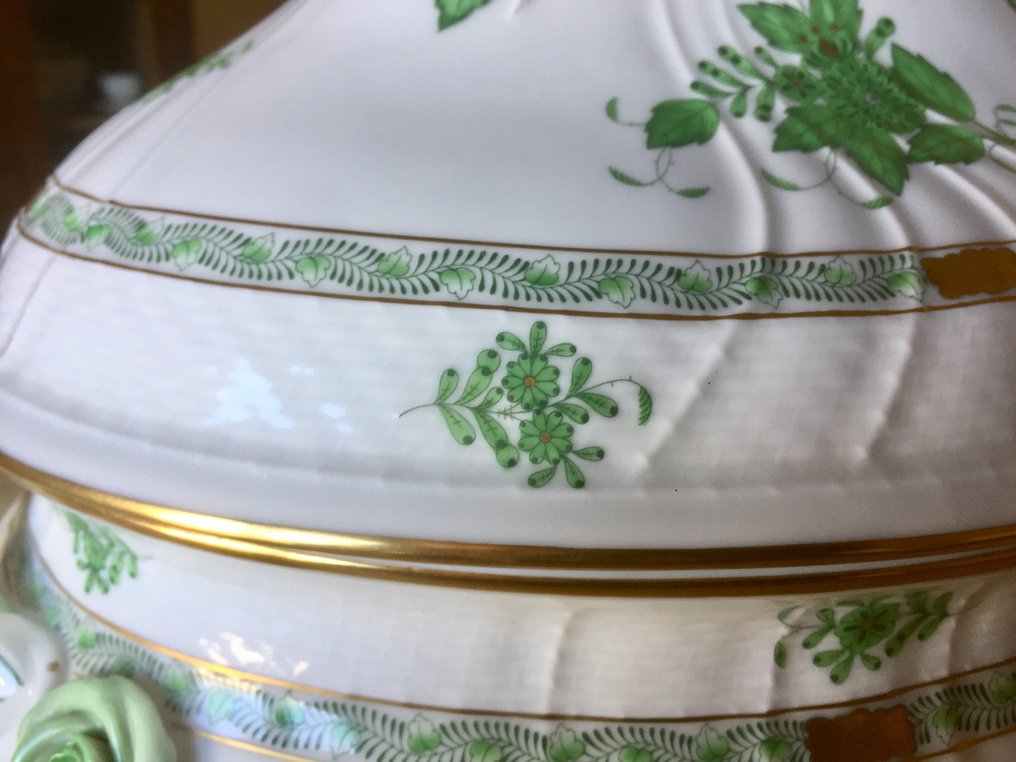 Herend - Levesestál - Apponyi - Porcelán - Kínai csokor #1.0