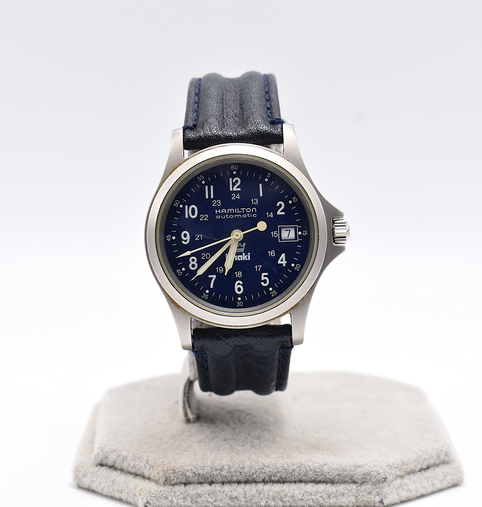 Hamilton - Khaki - Zonder minimumprijs - Automatic - 9823 - Date - Heren - 2000-2010  #1.0