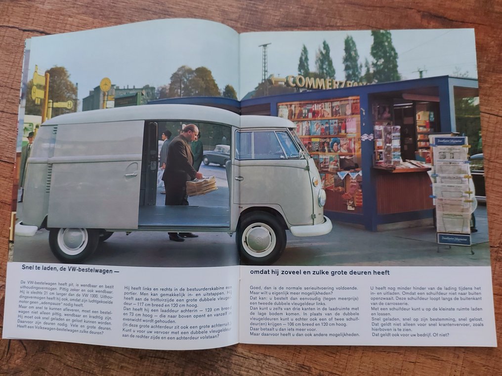 Volkswagen Transporter T1 bus brochure - Prospekt - 1965 #3.2