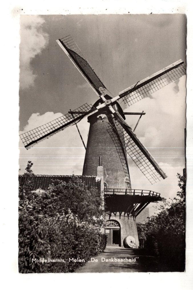 Netherlands - Netherlands beautiful collection of windmill postcards - Collection of beautiful mill view postcards - Postcard (70) - 1900-1980 #4.3